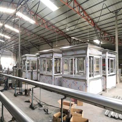 福州福清不銹鋼崗亭世騰小區(qū)學校單位工廠彩鋼保安亭鋼結構吸煙亭 產品關鍵詞:福清不銹鋼崗亭